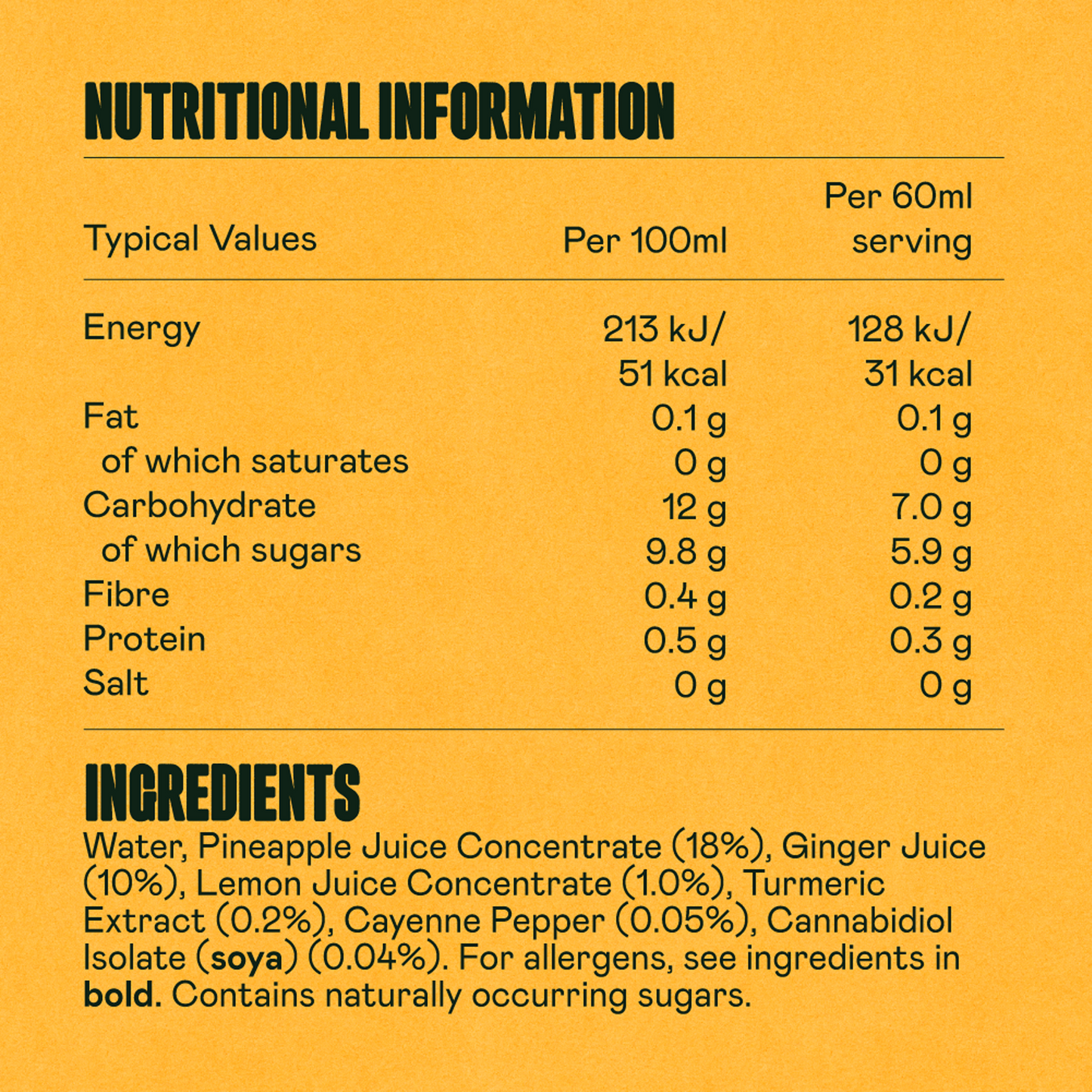 Pine Spice - CBD Juice Shot (60ml)
