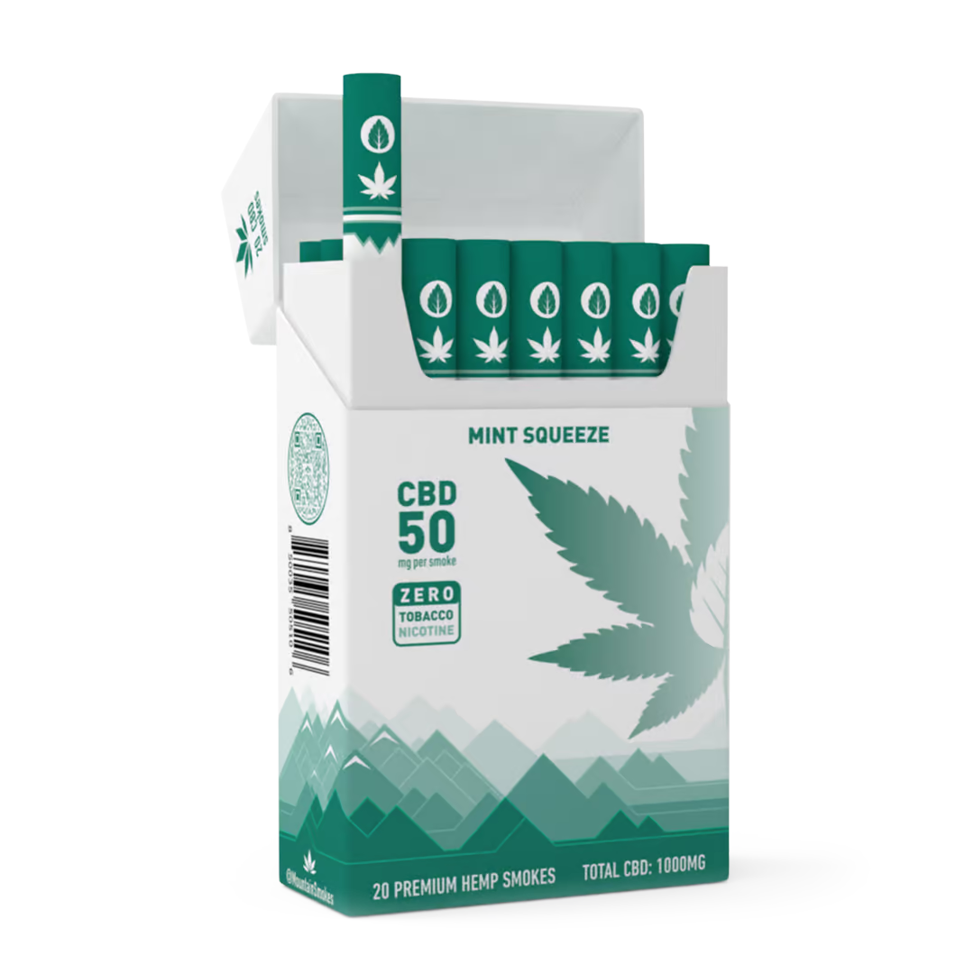 Mountain Smokes - CBD Hemp Smokes (20 Pack)