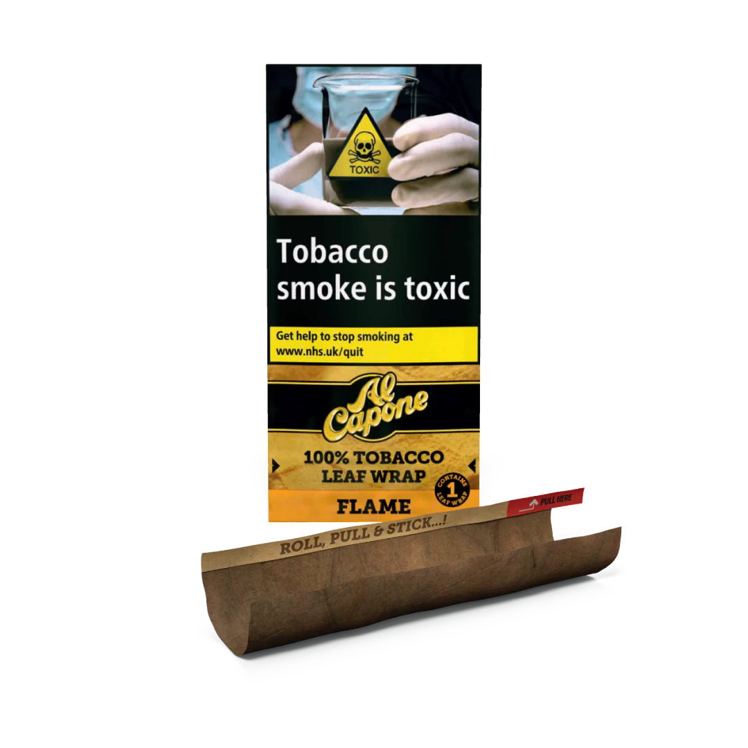 Al Capone - 100% Tobacco Leaf Wrap (1pc)