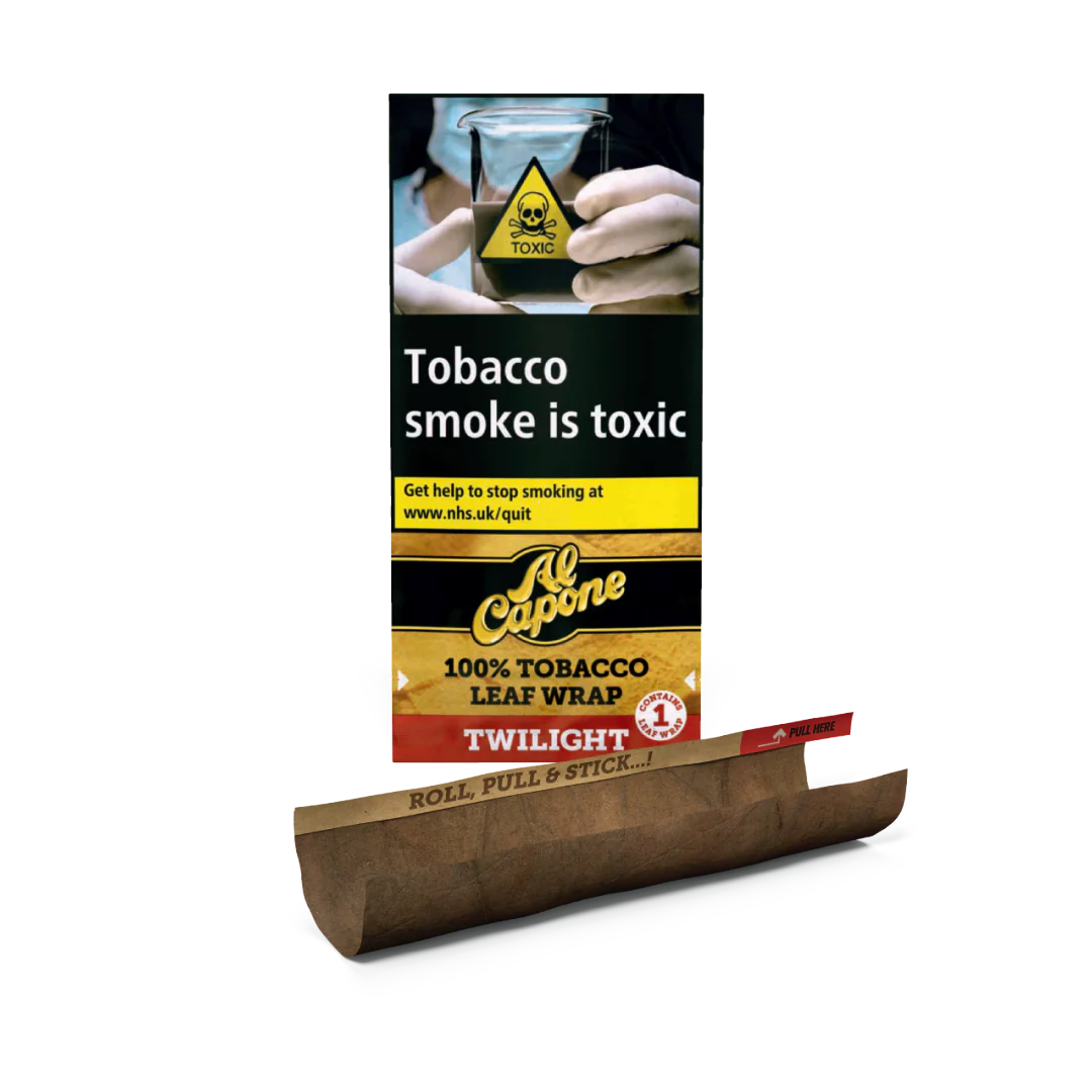 Al Capone - 100% Tobacco Leaf Wrap (1pc)