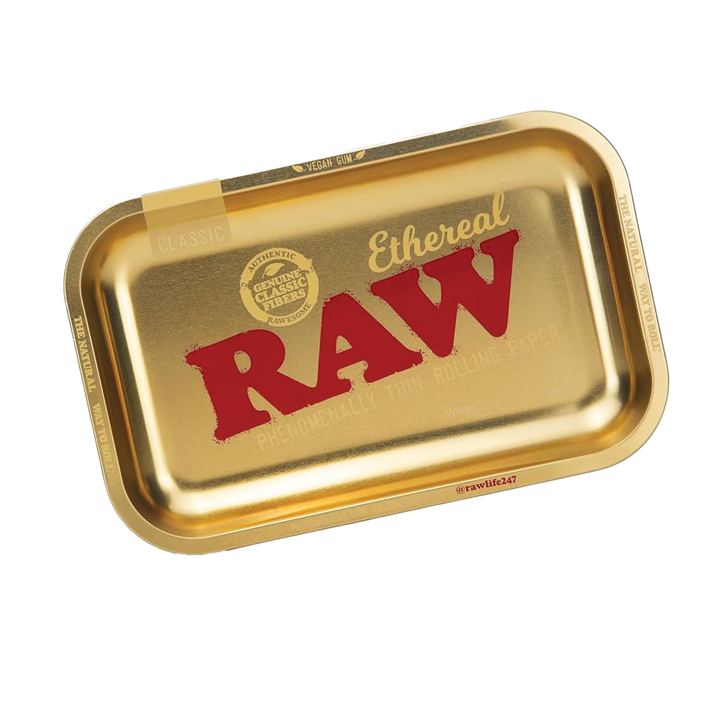 ETHEREAL | Golden Rolling Tray