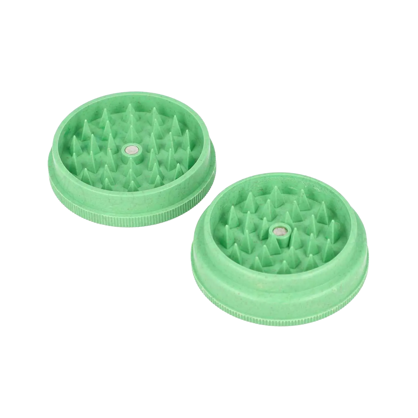 Green - Medium 2 Piece Hemp Grinder