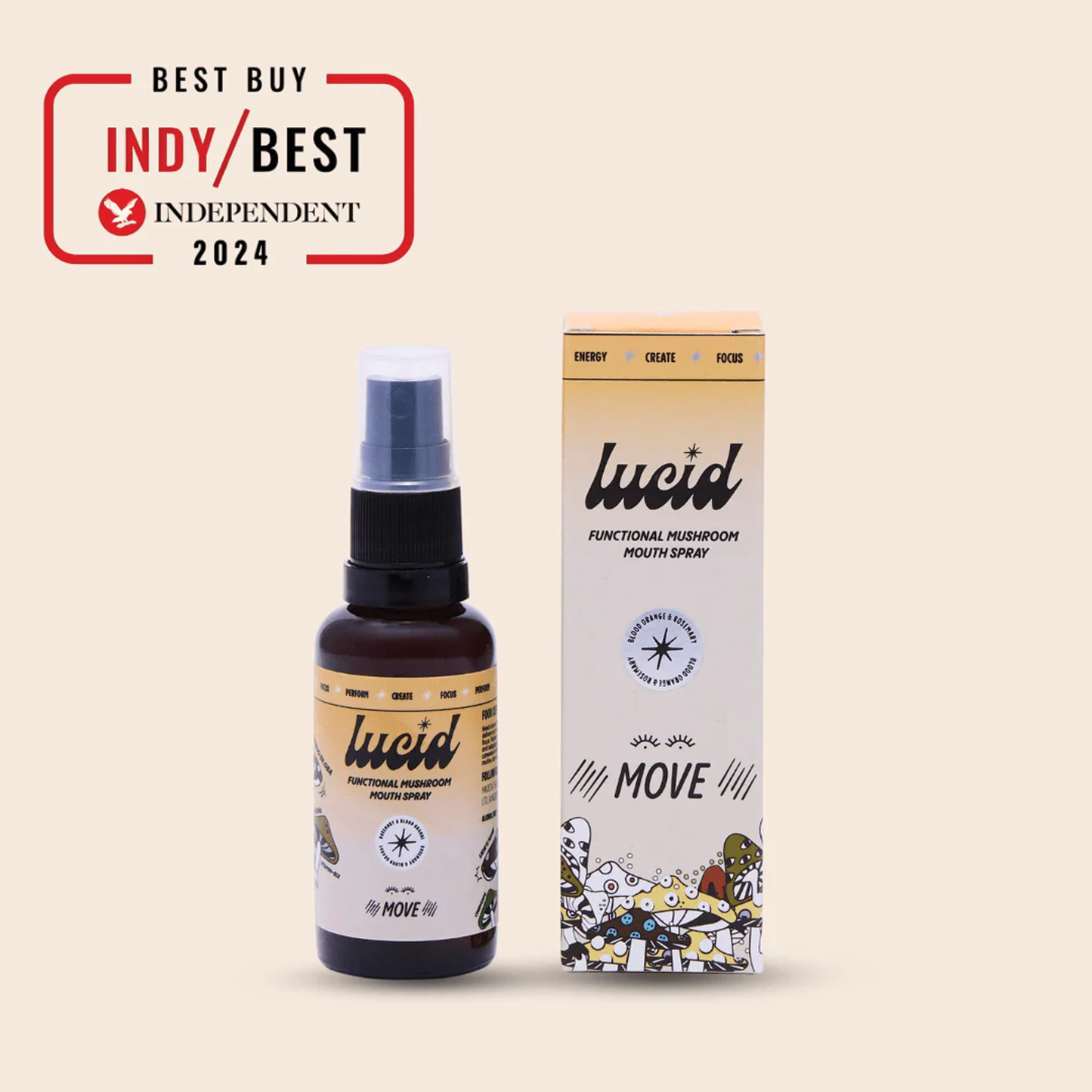 Lucid - MOVE Functional Mushroom Mouthspray