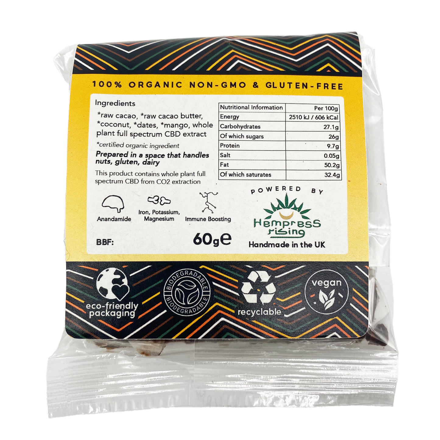 Otherside - Mango + Coconut CBD Chocolate Bar