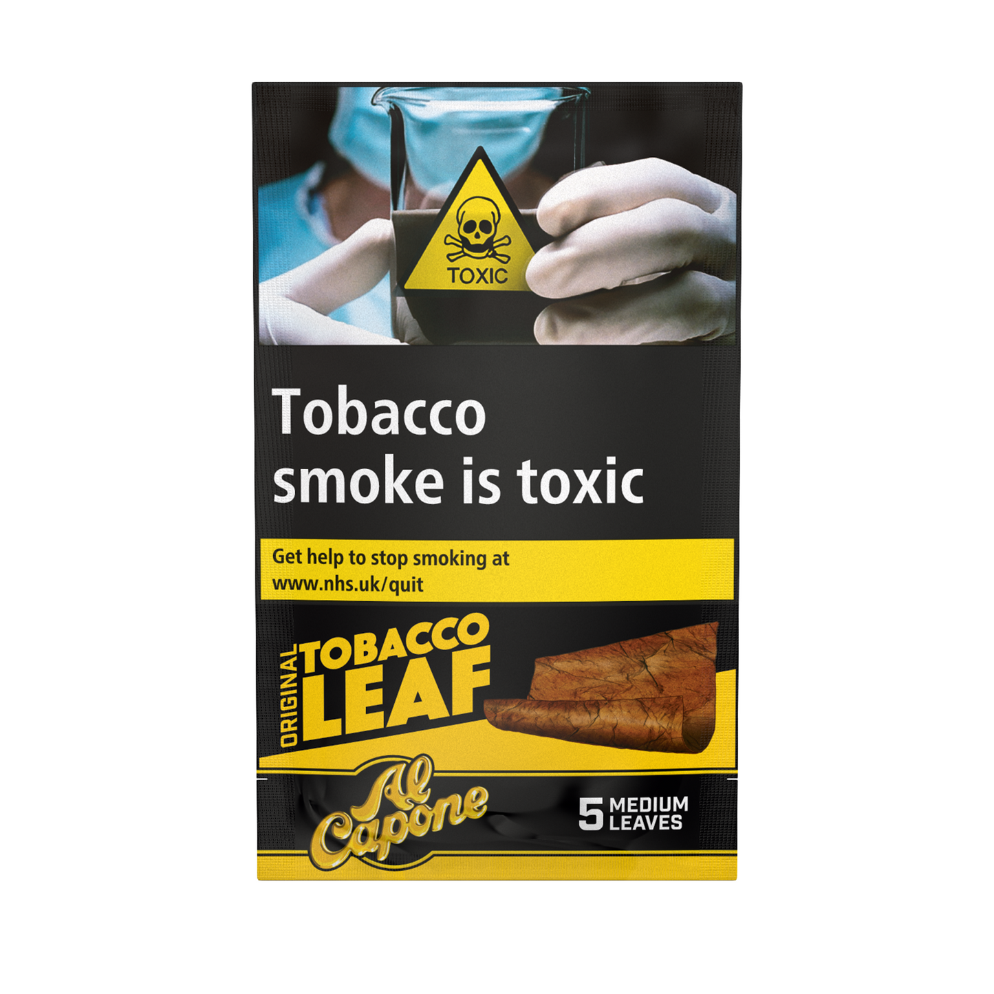 Al Capone  - Medium Tobacco Leaf Wrap (5pc)