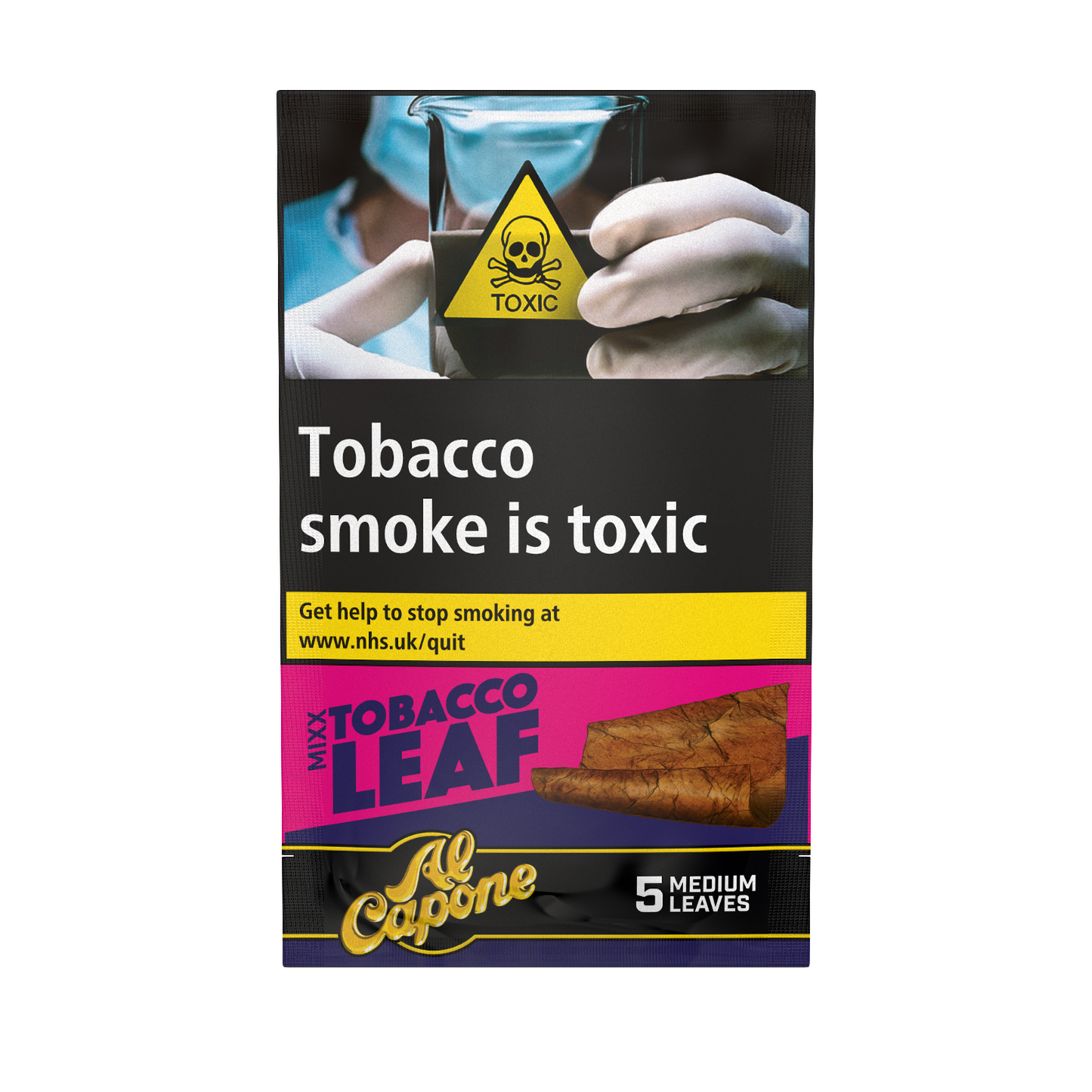 Al Capone  - Medium Tobacco Leaf Wrap (5pc)