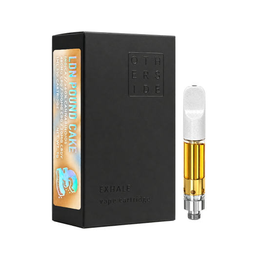 LONDON POUND CAKE | Full Spectrum CBD/CBG Vape - 510 Cartridge