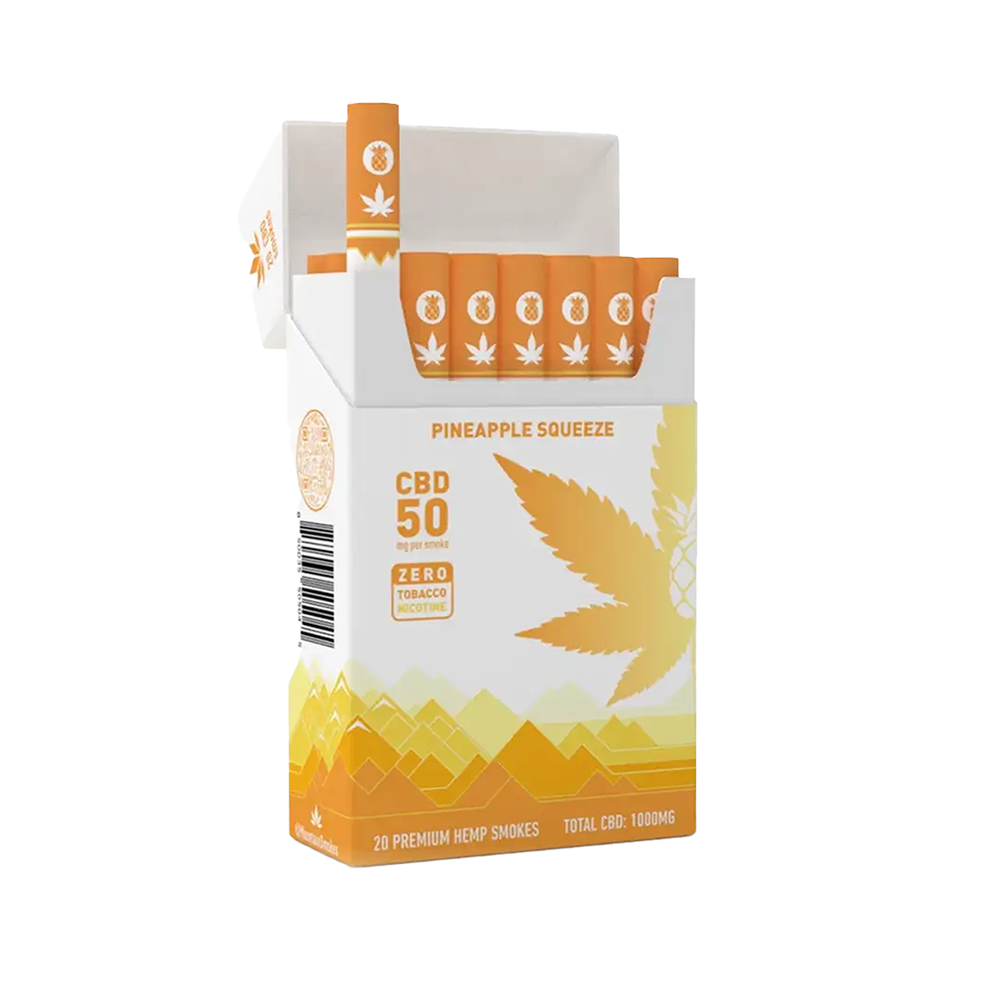 Pineapple Squeeze - CBD Hemp Smokes (20pc)