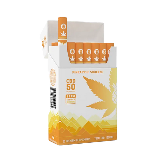 Pineapple Squeeze - CBD Hemp Smokes (20pc)