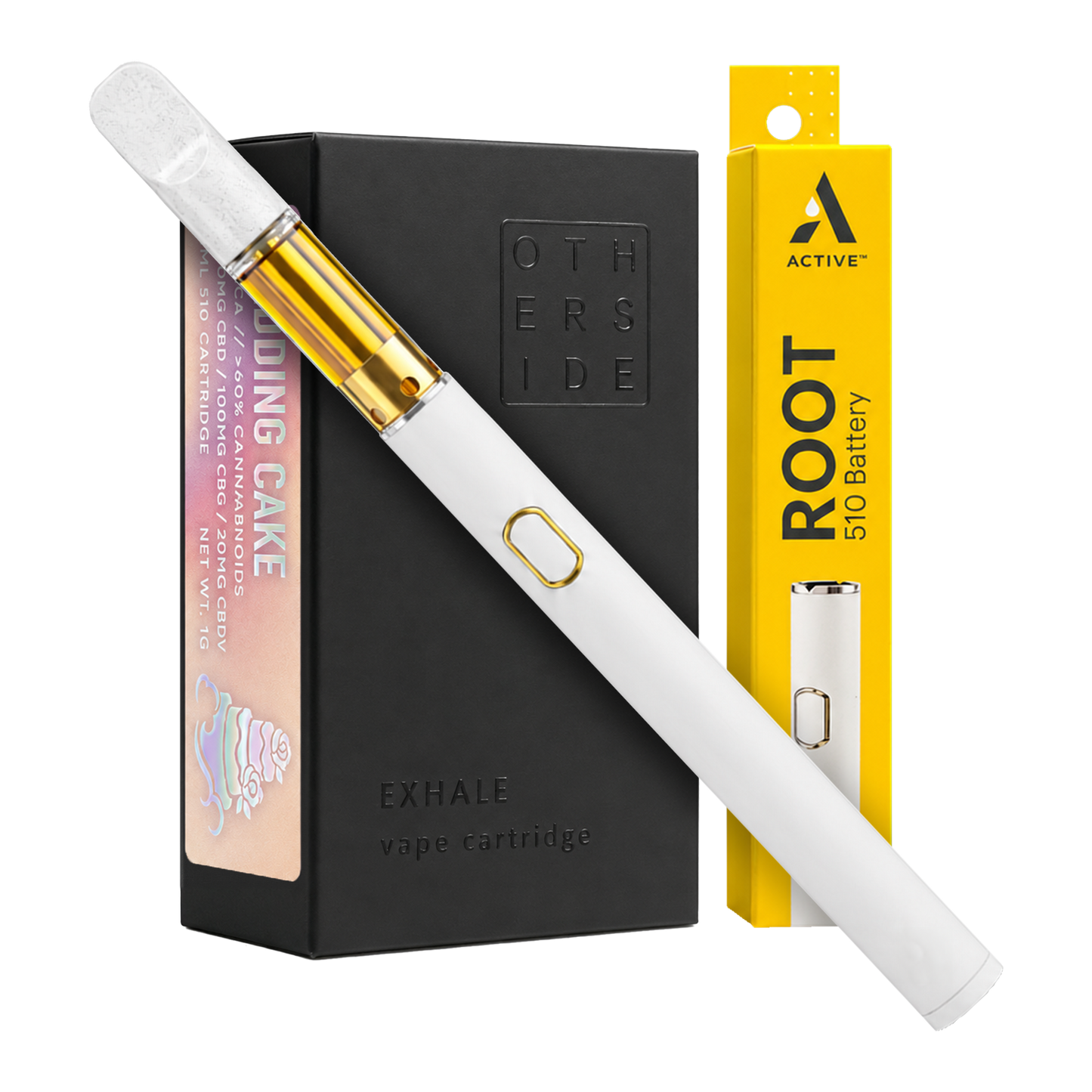 WEDDING CAKE | Full Spectrum CBD/CBG Vape Pen - Starter Kit