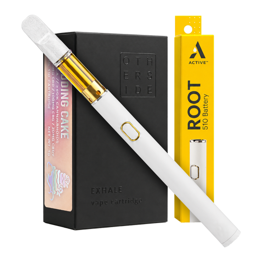 WEDDING CAKE | Full Spectrum CBD/CBG Vape Pen - Starter Kit