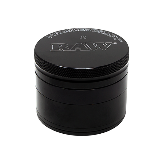 Black - Medium 4 Piece Grinder