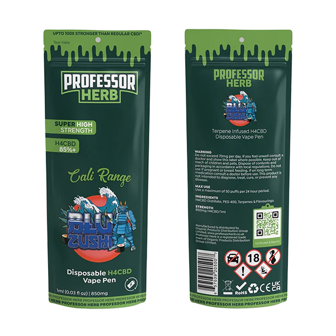 Professor Herb - Disposable H4CBD Vape Pen (850mg)