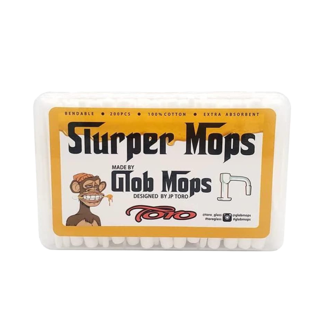SLURPER MOPS | Extra Absorbent Cotton Swabs (200pc)