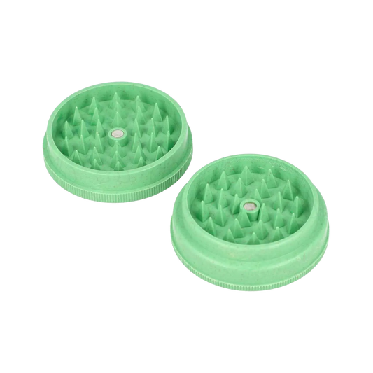 Green 2 Piece Hemp Grinder