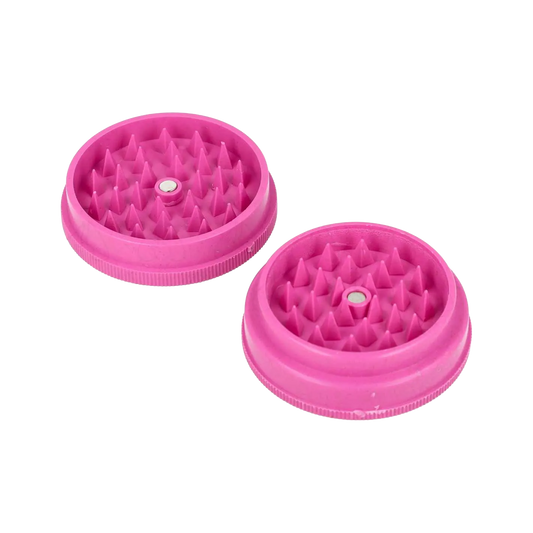Pink 2 Piece Hemp Grinder