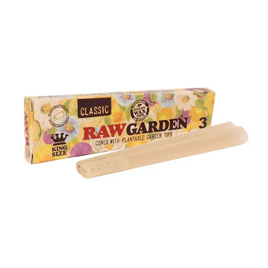 RAW - Garden | King-size Cones (3pc)