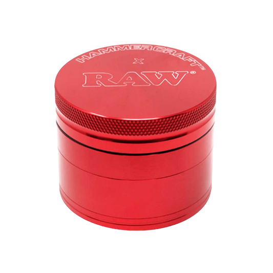 Red - Medium 4 Piece Grinder